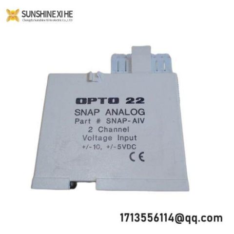 Opto 22 SNAP-AIV Digital Input Module - Advanced Industrial Control, 200 Characters or Less