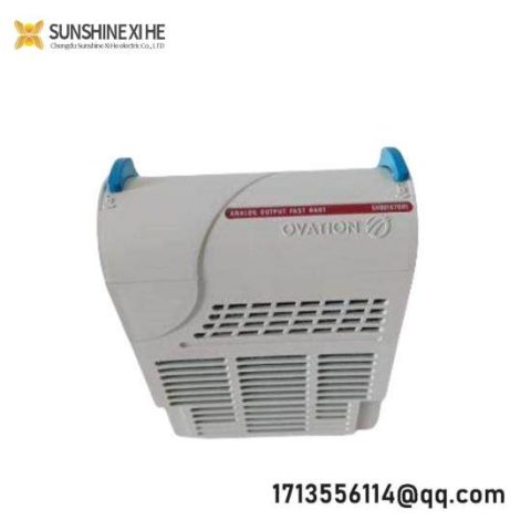 Ovation 5X00167G01, Industrial Control Module, 1X00188H01, High Performance PLC System