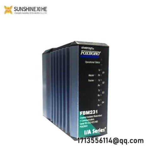 Foxboro P0926GV - I/A Series Module, Advanced Control Solutions