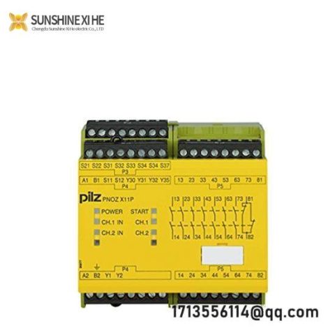PILZ 777080 Safety Relay - 24VAC & 24VDC, Advanced Industrial Safety Solution