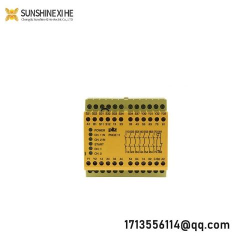 PILZ PNOZ 11 Series Dual-Channel Safety Switch/Interlock Safety Relay