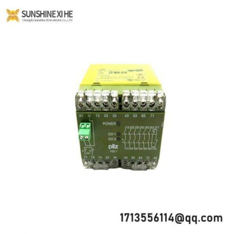 PILZ Safety Relay PZE7 24VDC 6S1O - PZE724VDC6S1O
