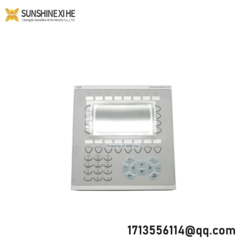 ABB PP220 Process Panel 220 - A Comprehensive Solution for Industrial Automation