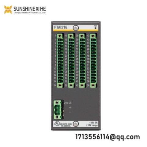 Bachmann PTA216 - High Precision Temperature Input Module for Industrial Control