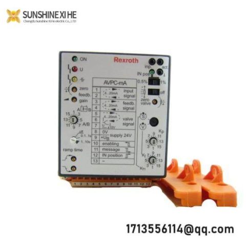 REXROTH VT-MACAS-500-10/V0/I: Precision Position & Velocity Control Module