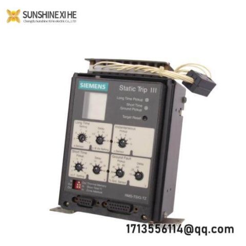 Siemens RMS-TSIG-TZ Static Trip Module - Advanced Circuit Protection