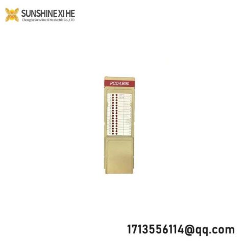 SAIA PCD4.B900 I/O Module: 32 Point, 16 Input, 16 Output, 24V DC, Advanced Industrial Control