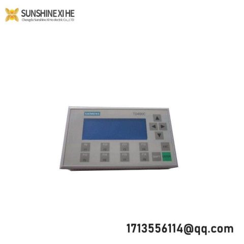 SIEMENS TD400C Text Display 6AV6640-0AA00-0AX0: Professional HMI Solution for Industry