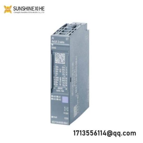 SIEMENS 6ES7134-6HD00-0BA1: Advanced SIMATIC ET 200SP Analog Input Module for Industrial Automation