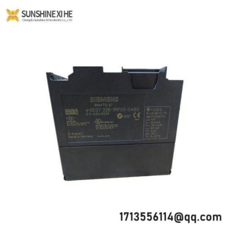 Siemens 6ES7 326-1RF00-0AB0: Advanced PLC Module for Industrial Automation
