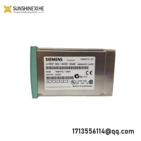 Siemens 6ES7952-1AK00-0AA0 RAM Memory Card for S7-400