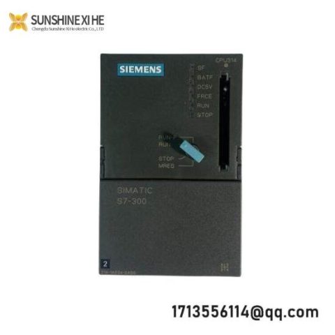 Siemens 6ES7 314-1AE04-0AB0: Advanced CPU 314 Central Processing Unit
