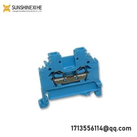 WAGO 280-104 DIN-rail Terminal Block with CAGE CLAMP Technology - 2-con