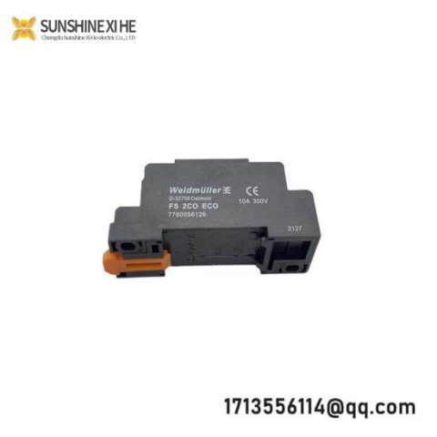 Weidmuller FS2COECO Relay Base Terminal Block - High-Performance Relay Module for Control Systems