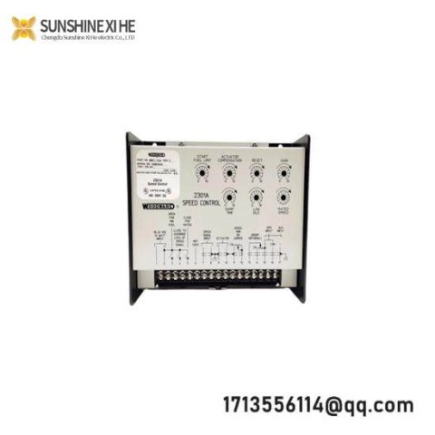 WOODWARD 2301A 9907-014 SPEED CONTROL - Precision Engineered Load & Speed Management