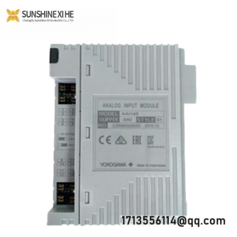 Yokogawa AAI143-S53/K4A00: High-Performance Analog Input Module