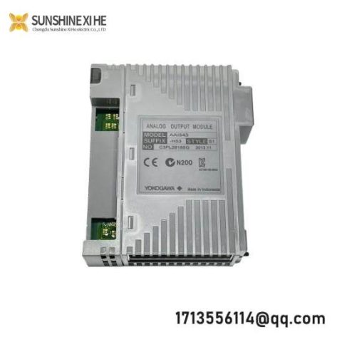 Yokogawa AAI543-H Analog Output Module - Precision Control for Industrial Automation