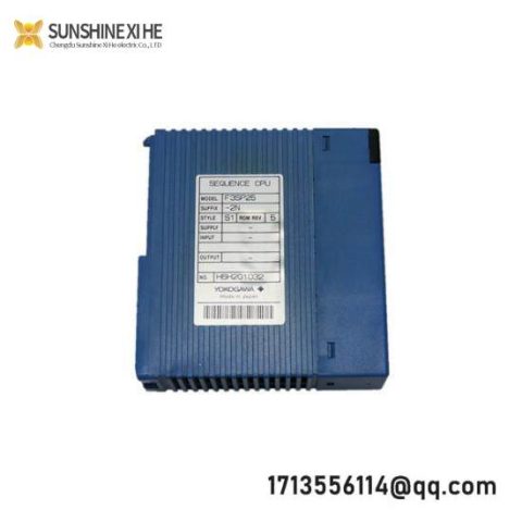 Yokogawa F3SP25-2N CPU Module: Precision Control Solutions for Industrial Automation