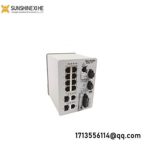 AB Electronics 1783-BMS10CA 8 Copper 10/100 Ports, for Industrial Automation & Networking