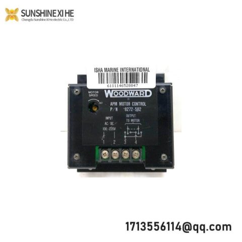 WOODWARD 8272-582: High-Efficiency APM Motor Control Plate for Industrial Applications
