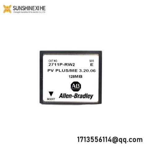 AB 2711P-RW2 FLASH MODULE, Advanced Control Solution for Industrial Automation