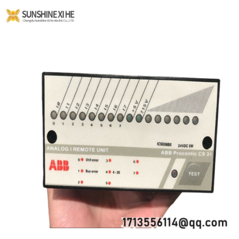 ABB ICSE08B5 FPR3346501R1012 DCS Module - Advanced Process Control Solution