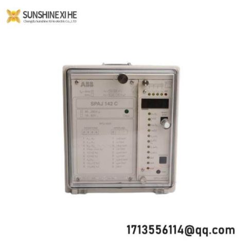 ABB SPAJ142C RS611006-AA: High-Sensitivity Overcurrent and Earth-Fault Relay for Advanced Industrial Applications