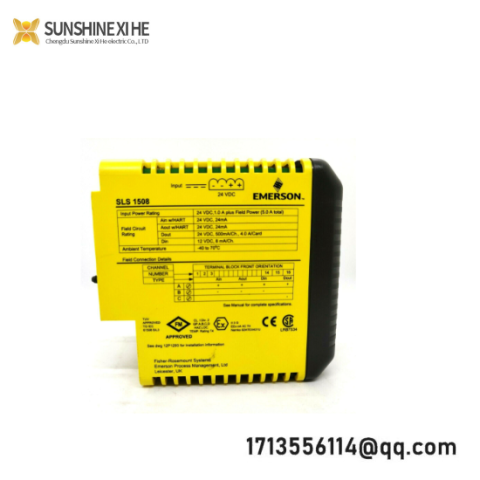 EMERSON KJ2201X1-BA1 12P3162X202 SLS1508: Industrial Automation's Trusted Choice