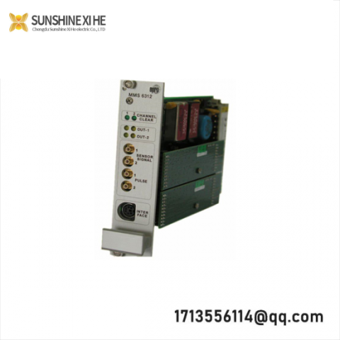 EMERSON MMS6312 Monitoring Module - Advanced Motion Control for Industrial Applications