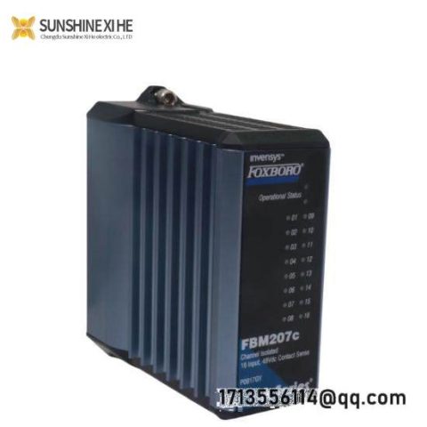 Invensys Foxboro FBM207 CP0917MF: 16-Channel Voltage Monitor, Precision Control Solution
