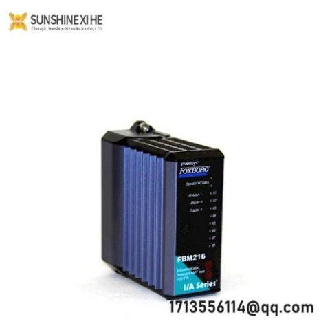 Foxboro FBM216 P0917TN - Industrial Control System, for Precision & Reliability