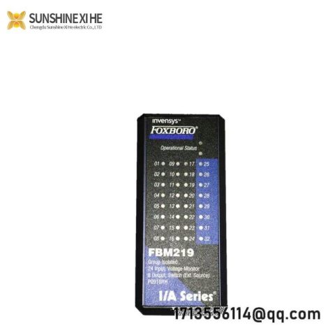Foxboro FBM219 I/O Module - PLC Expansion for Industrial Automation