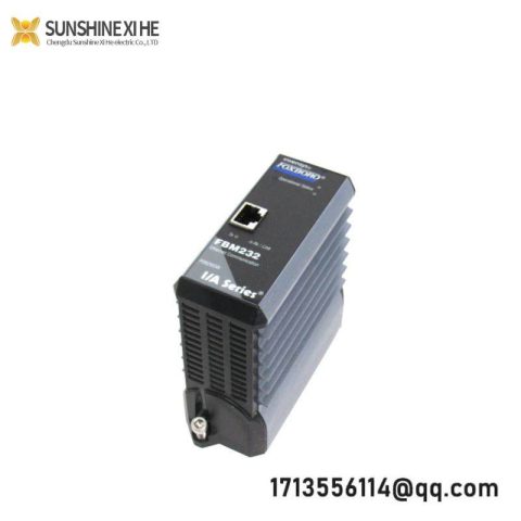 Foxboro FBM232 P0926GW Ethernet Communication Module, Industrial Control Innovation