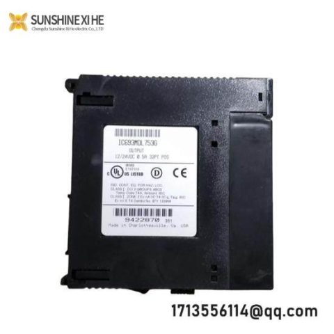 GE FANUC IC693MDL753G - High-Performance I/O Module for Industrial Automation