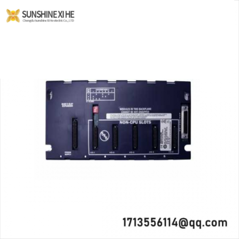 GE FANUC IC694CHS398: 5-Slot Serial Expansion Backplane, Advanced Industrial Control Module