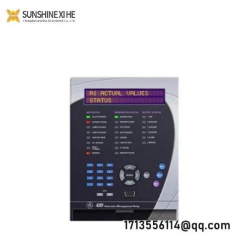 GE Fanuc SR489-P5-HI-A20: Advanced Motor Protection System