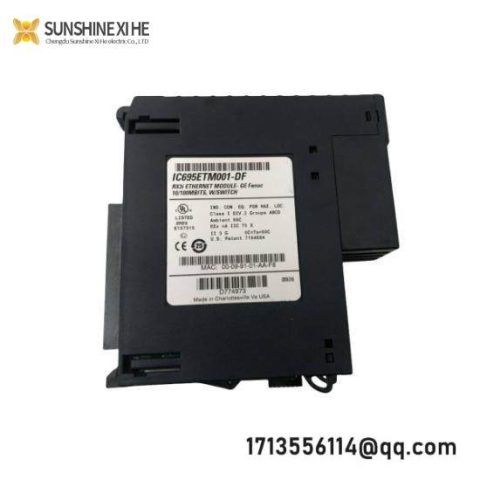 GE IC695ETM001DF - High-Speed Ethernet Interface Module for Industrial Automation