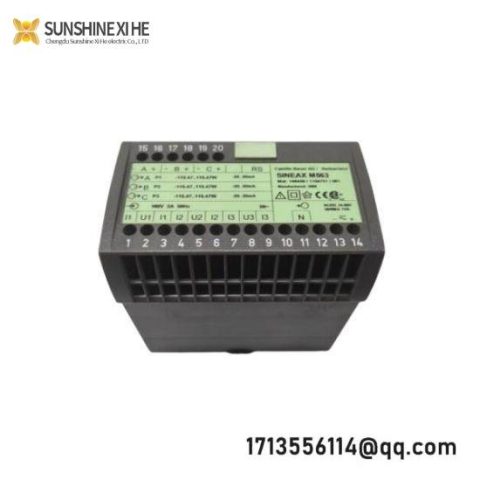 GMC SINEAX M563 Analog Out: Precision & Efficiency in Control Systems