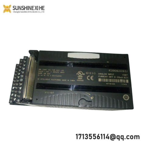GE IC200ALG262: Advanced Analog Input Module for Industrial Automation