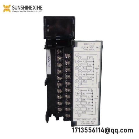 GE IC693MDL742C - Advanced ESCP Output Module, Precision & Reliability for Industrial Automation