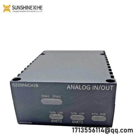 GE IS220PAICH2B - High-Performance Analog Input/Output Module with 200 mA Current Capability