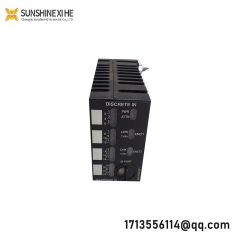 GE IS220PPDAH1A REV E - Industrial PLC I/O Pack, High Performance, Precision Control