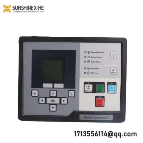 PowerCommand PCC1.2 HMI220 300-6609-0 Display Panel, for Industrial Automation Solutions