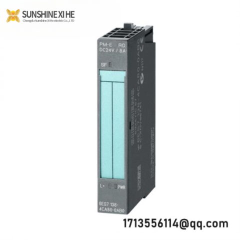 Siemens 6ES7138-4CA50-0AB0 I/O Power Module