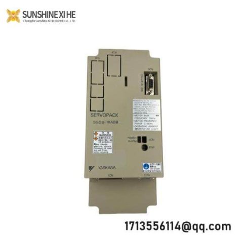 Yaskawa SGDB-10ADG Servo Amplifier, Advanced Industrial Motion Control Solutions