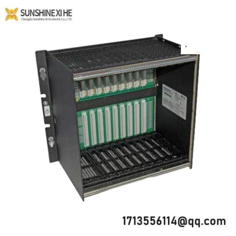 GE-Fanuc IC698CHS009 Rear Mounted Rack - Industrial Control Module, Efficient System Integration