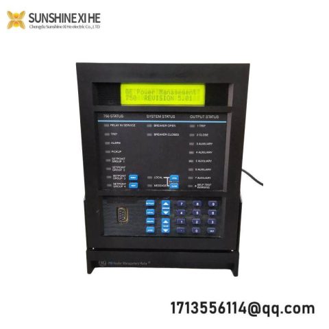 GE 750-P5-G5-D5-HI-A20-R: Advanced Distribution Feeder Management Relay