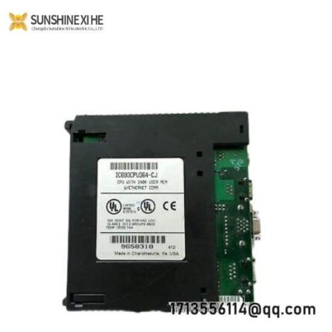 GE Fanuc IC693CPU364CJ - PAC Systems RX3i PLC, Efficient and Robust Control Solutions