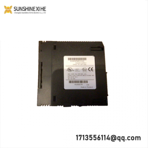 GE FANUC IC693PWR331D: High-Performance Power Supply for Industrial Automation