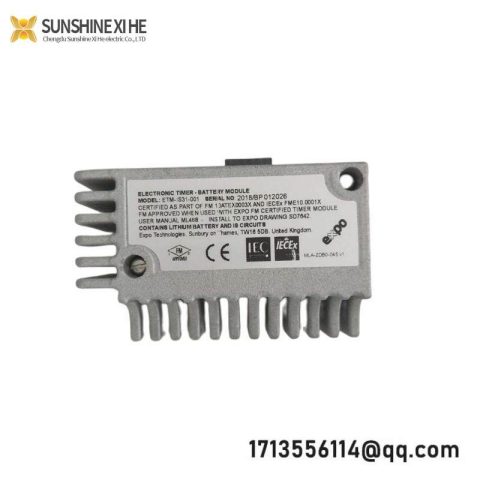 IEC ETM-ISO1-001 Battery Module: Innovative Power Solution for Industrial Automation, 200 Characters